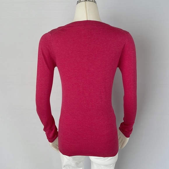 Lacoste Pink Knit Sweater Size 36 - Picture 9 of 10
